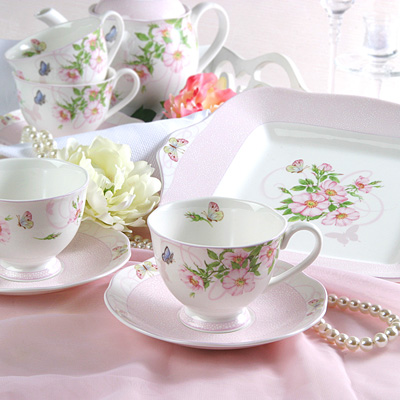 Charlotte Pink Tea Time Set(L)