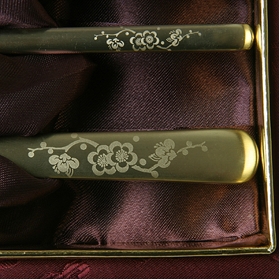 Maehwamoon Titanium Spoon & Chopsticks Set(L1) (2)