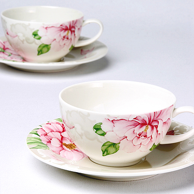 Pink Piony Coffee Set(L)