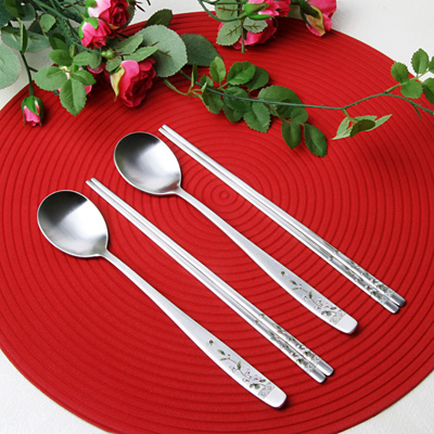 Sungoong Couple Spoon & Chopsticks Set(L)